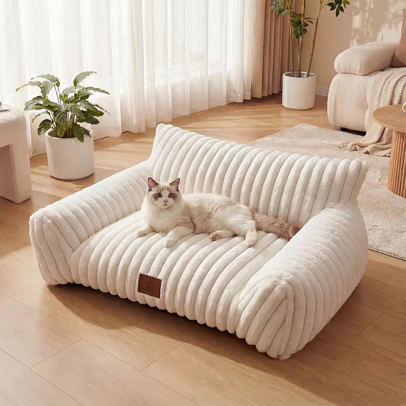 Fluffy Fleece Cloud Pet Sofa Bedffy Fleece Cloud Pet Sofa Bed