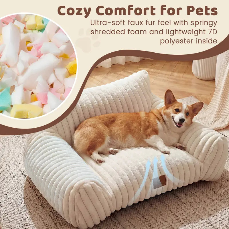 Fluffy Fleece Cloud Pet Sofa Bedffy Fleece Cloud Pet Sofa Bed