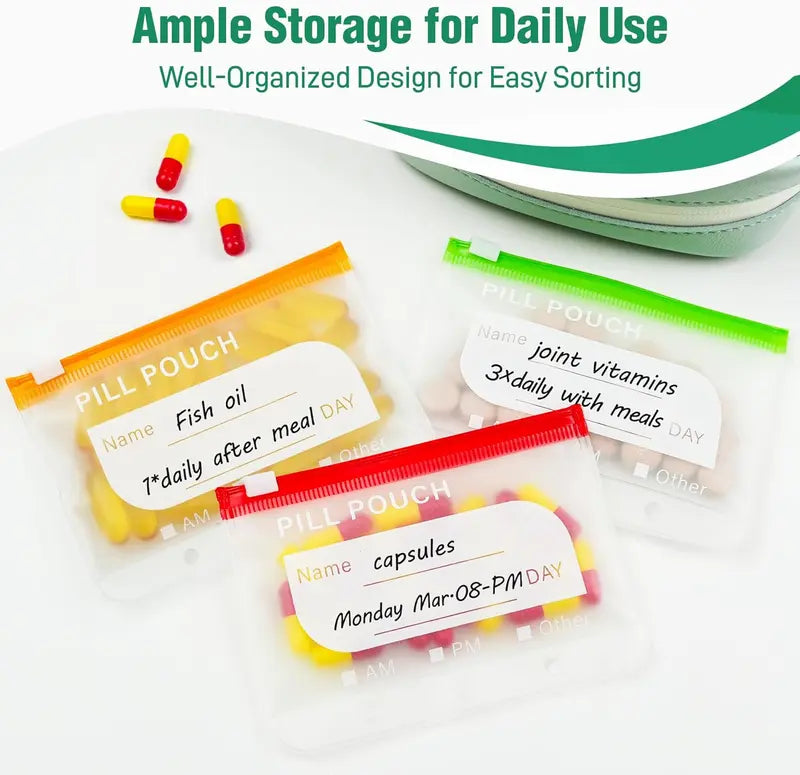 A8 Weekly Waterproof Pill & VitaminTravel Organizer