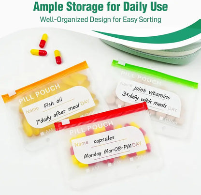 A8 Weekly Waterproof Pill & VitaminTravel Organizer