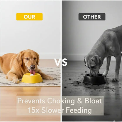 NATRAVOR™ Spin-to-Eat Dog Lick Bowl – Interactive Liquid Treat Slow Feeder & Anti-Spill Anxiety Relief Tray for Dogs (180ml)