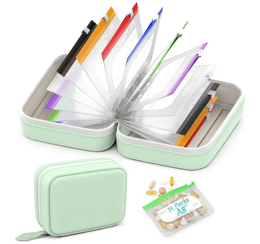 A8 Weekly Waterproof Pill & VitaminTravel Organizer