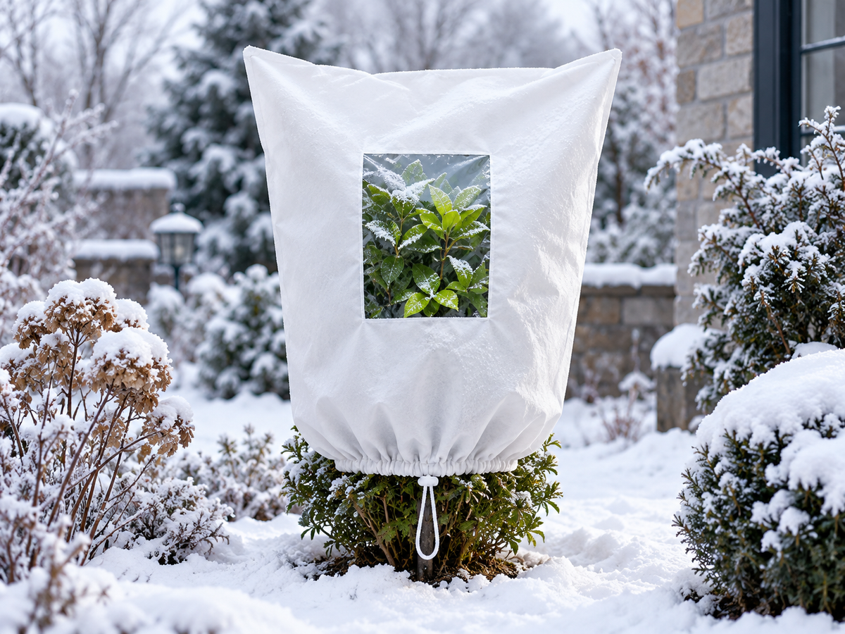 🌿 WINTER GARDEN ESSENTIAL | Plant Frost Protection Cover – Breathable Reusable Cover for Shrubs, Pots & Young Trees